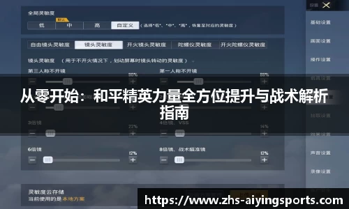 从零开始:和平精英力量全方位提升与战术解析指南